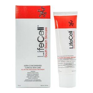 LifeCell South Beach Skincare All In One Anti-Aging Treatment 2.54 oz. Authentic